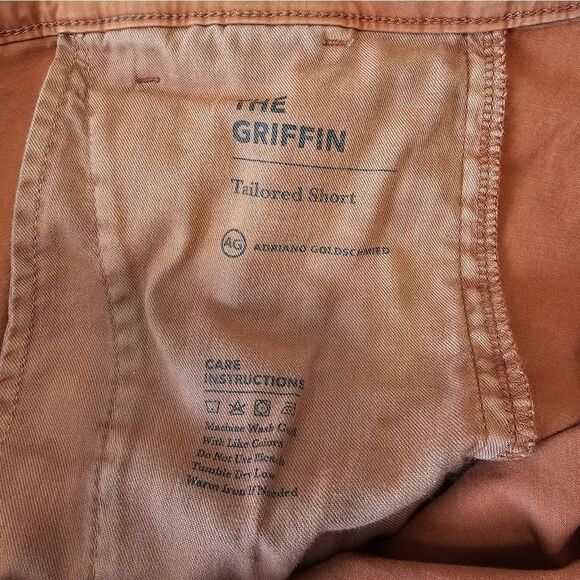 Mens AG Salmon The Griffin Short Size 32R - Picture 4 of 7